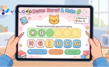 tebak kata dan menyusun huruf